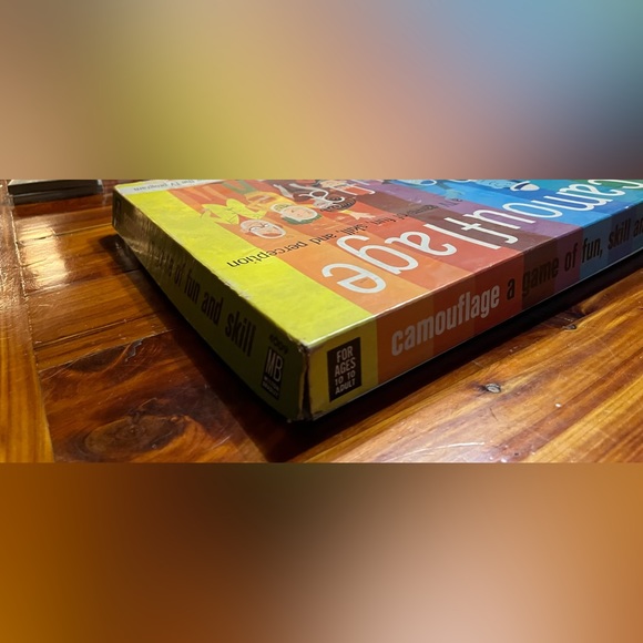 Vintage Camouflage TV Game of Fun Skill Perception #4009 Milton Bradley 1961 - Picture 5 of 7